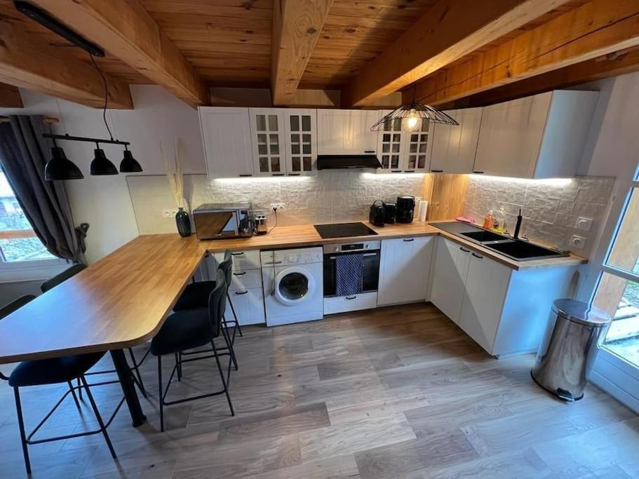 Appart Duplex Chalet Plein Sud Feissons-sur-Salins المظهر الخارجي الصورة